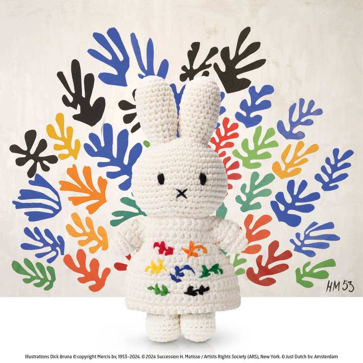 Just Dutch US - Wholesale Doll - Kids - Miffy Henri Matisse Inspired Dress1