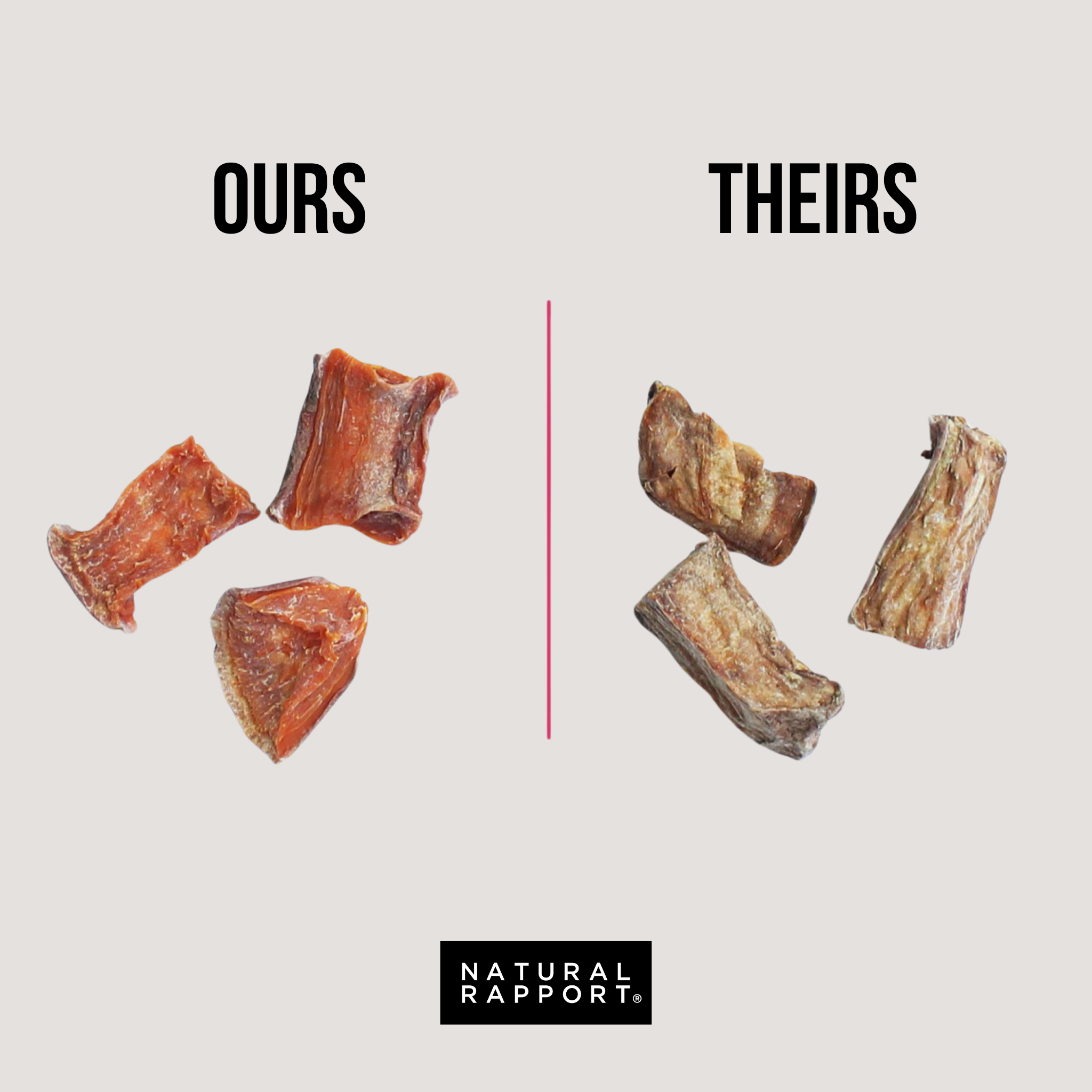 Natural Rapport – snacks e guloseimas - Cão por atacado – As únicas mordidas de batata-doce desidratadas que os cães precisam4