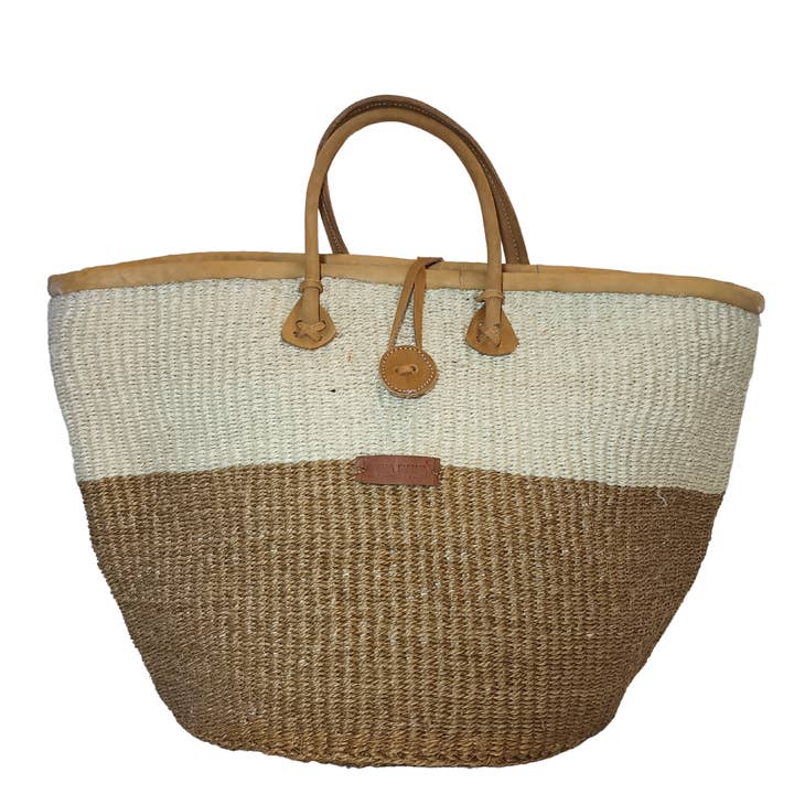 EARTH LIFE HANDMADE SISAL MARKET TOTE BAG for wholesale by SAWA SAWA
