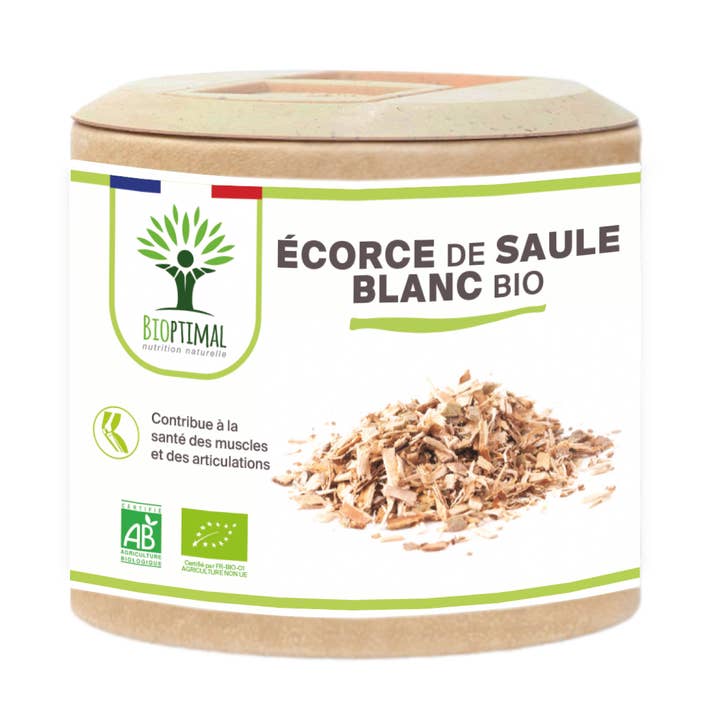 Organic willow - Dietary supplement - in capsules for wholesale by Bioptimal