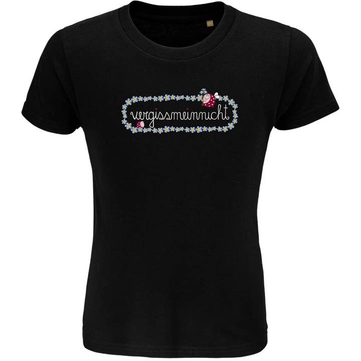 Forget-me-not - camisa orgánica para niños para venta al por mayor de Südtiroler Stiebele