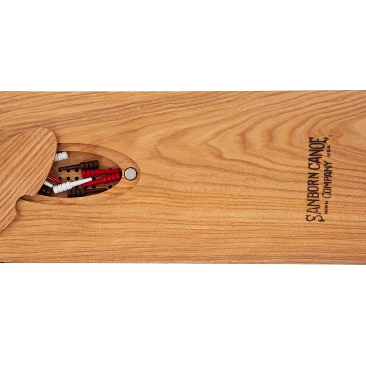 Sanborn Canoe Co. - Wholesale Board Game - Minnesota Flag Cribbage Board2