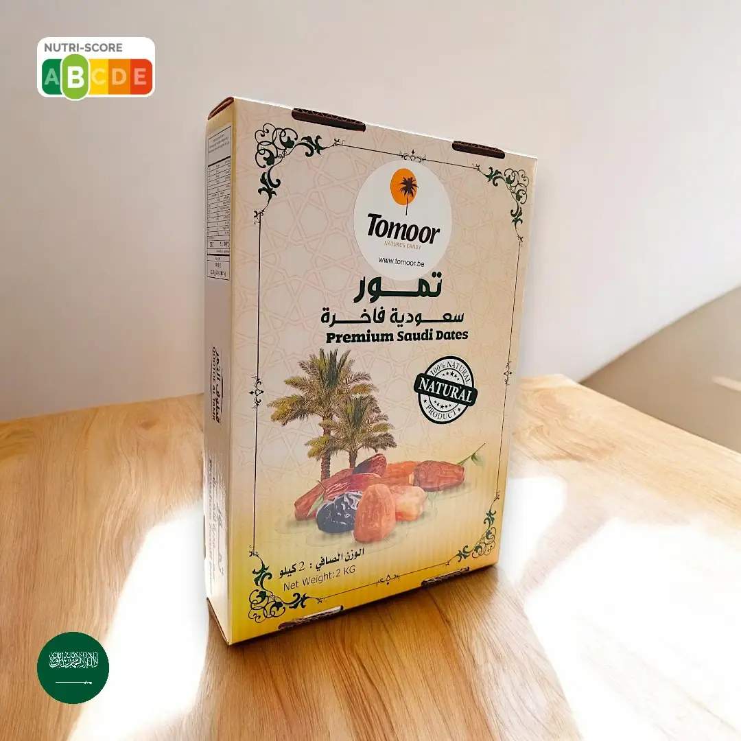 Tomoor - Wholesale Dried/Dehydrated Fruit - Tomoor Mixed Dates Box 2kg2