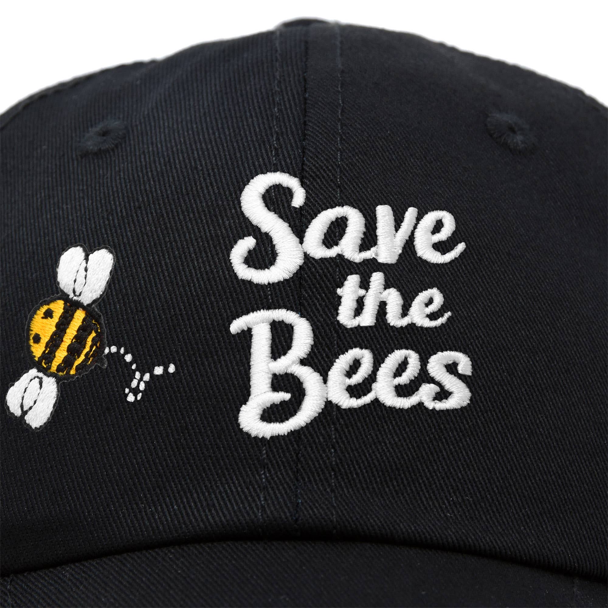 Dalix - Wholesale Baseball Cap - Women's - DALIX Save The Bees Baseball Cap Dad Hat Womens Girls89