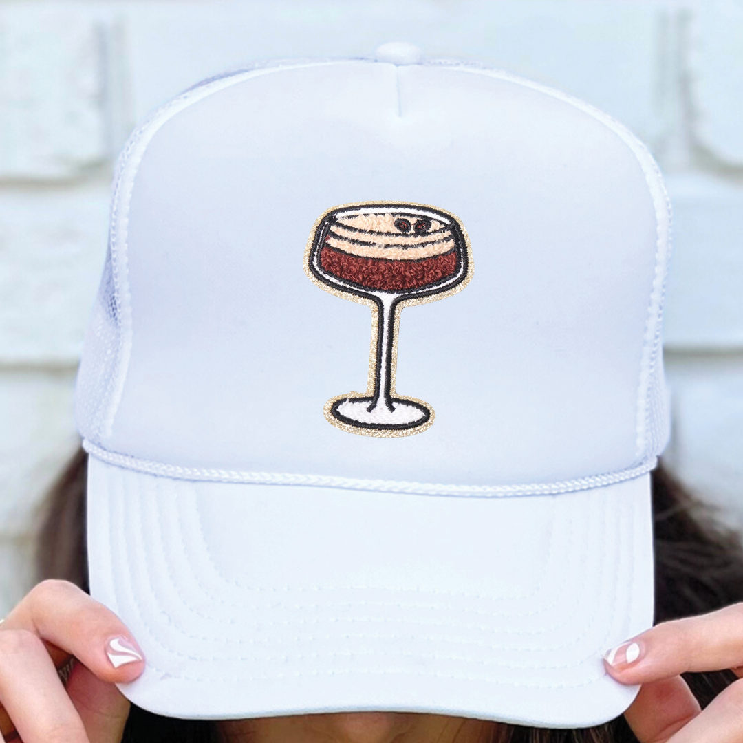 Mint Print Shop & Co - Wholesale Patch - Espresso Martini | Chenille Patch2