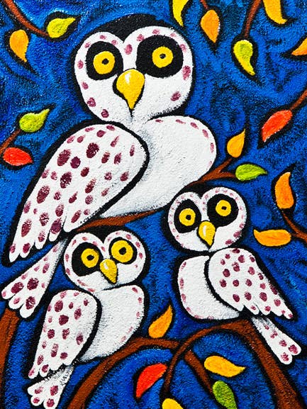 Owl Trio by Ben Mann Poster Print for wholesale by Keep Calm Collection
