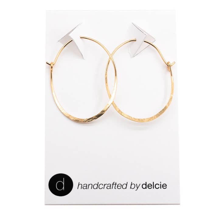 Danielle oorbel voor wholesale door Handcrafted by Delcie