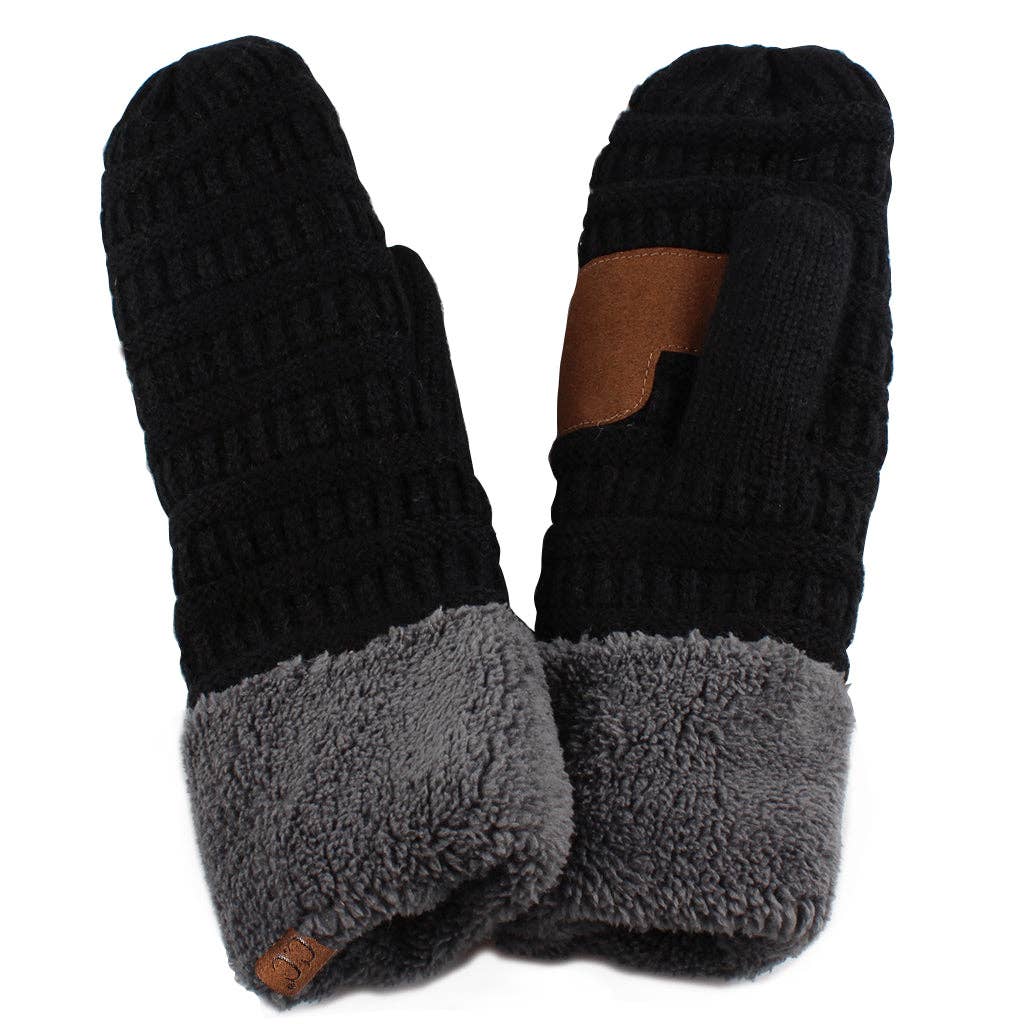 Truly Contagious - Wholesale Mittens - Women's - CC Color Block Unisex Mittens ( MT-57 )14