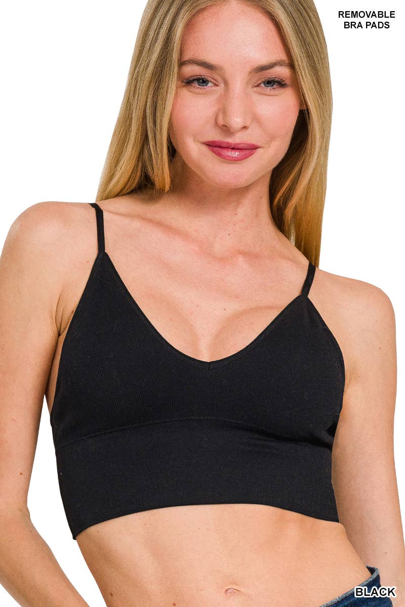 42POPS - Wholesale Bralette - Women's - ',...Bralette w/ Removable Bra Pads2