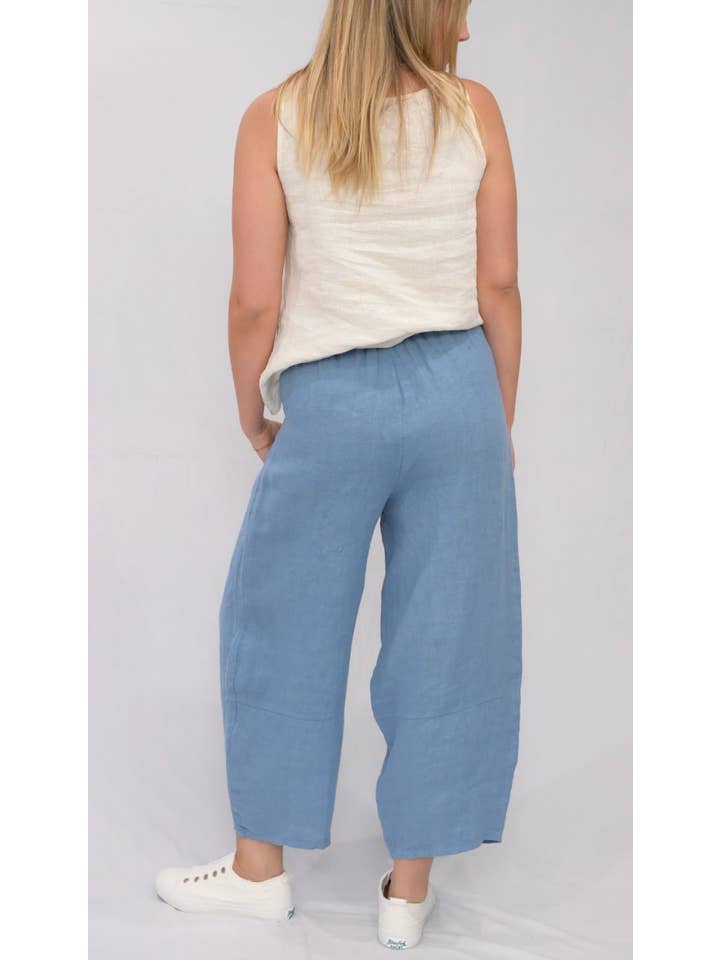 Merci Marie - Wholesale Pants - Women's - Linen Barrel Pants2