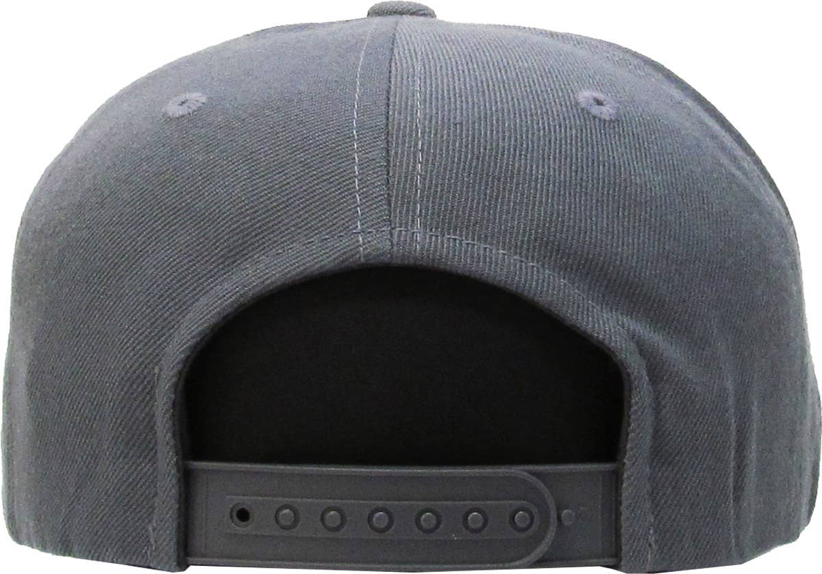 KBETHOS - Wholesale Flat Brim Cap - Men's - Wool Blend Snapback16