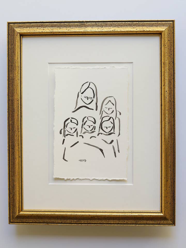 Hold You Print No. 19 for wholesale by Rebekah Webb Studio