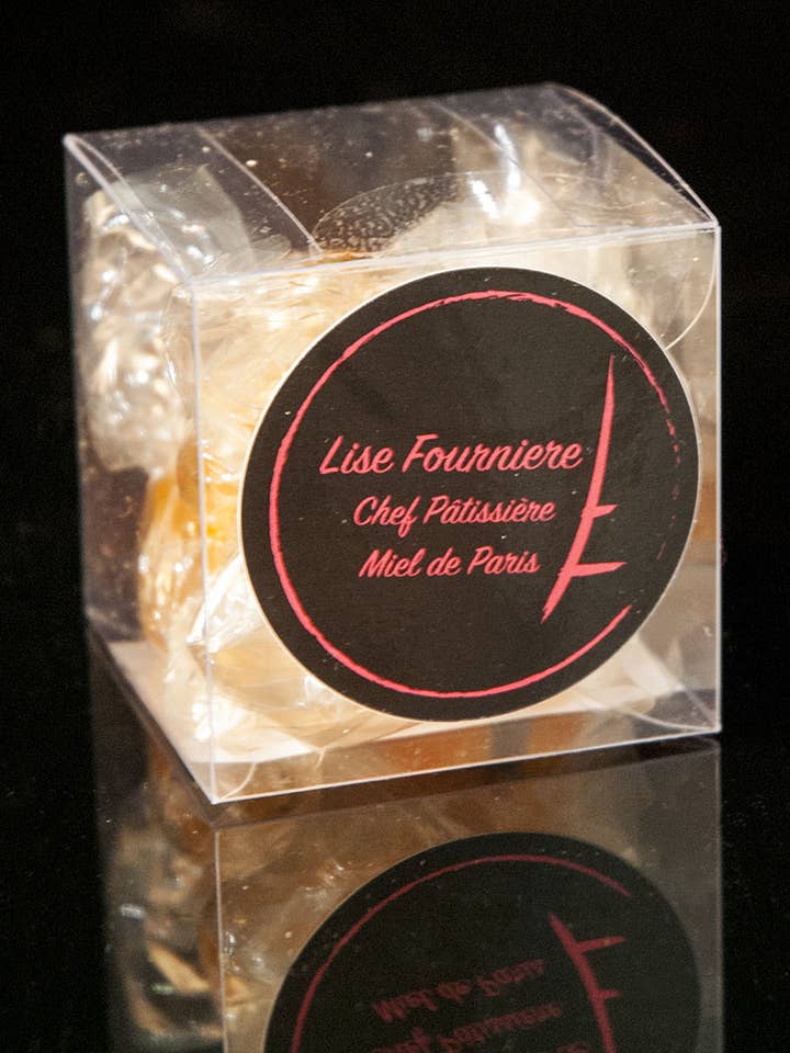 50g box of Paris Honey Candies for wholesale by Nougat de Paris