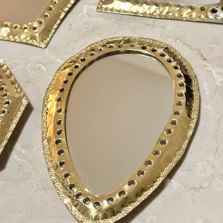 romeda - Wholesale Wall Mirror - Gold decorative mirrors, Brass wall decorative mirror8