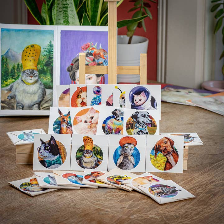 Animals Temporary Tattoos (14 Set) for wholesale by Naturah