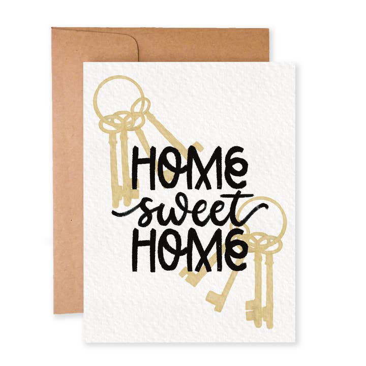 Home Sweet Home | Housewarming Card for wholesale by Paper Dove Shop