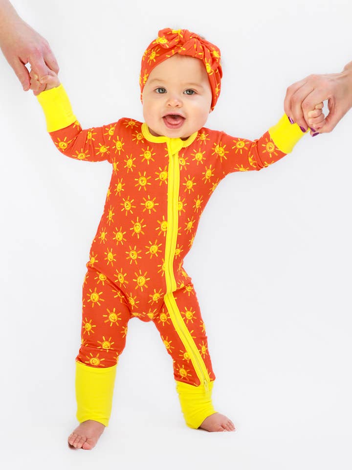 My Only Sunshine Zip Romper for wholesale by Take My Hand