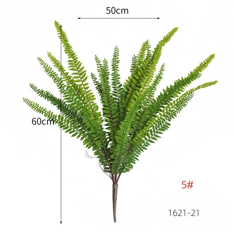 ACNITE(We cover U.S. import duties) – Planta artificial por atacado – Folhagem artificial de samambaia, enchimento de vaso, ramos suculentos6