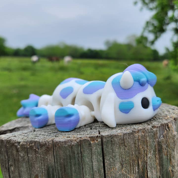 Altered Matter - Wholesale Fidget Toy - Kids - Cow Pals- Chunky Articulated Fidget