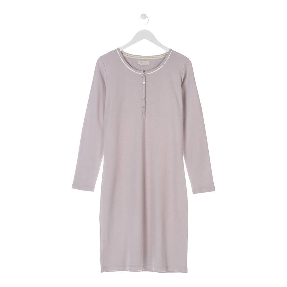 Veraluna Sustainable Clothing - Wholesale Nightgown - Women's - ORGANIC COTTON NIGHTGOWN DELTA FAIR TRADE PRODUCT0