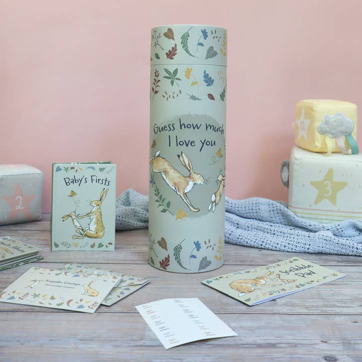 Robert Frederick Ltd - Wholesale Milestone Art/Keepsake - Kids & Baby - Guess How Much I Love You Baby Keepsake Capsule