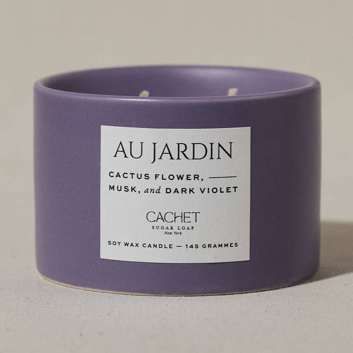 Cachet - Wholesale Jar/Filled Candle - No. 2 Au Jardin Chroma Candle0