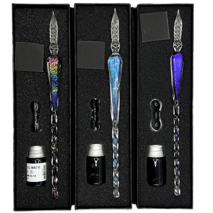 Dip Pen - Dichroic for wholesale by Gifts Amazing!