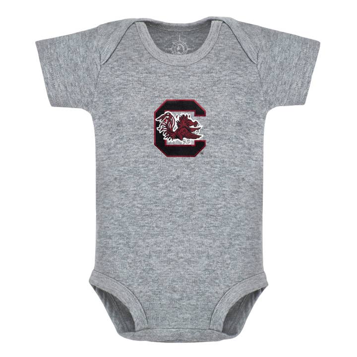 Creative Knitwear - Wholesale Bodysuit (Non-Footed) - Baby - South Carolina Gamecocks Infant Bodysuit: Embroidery