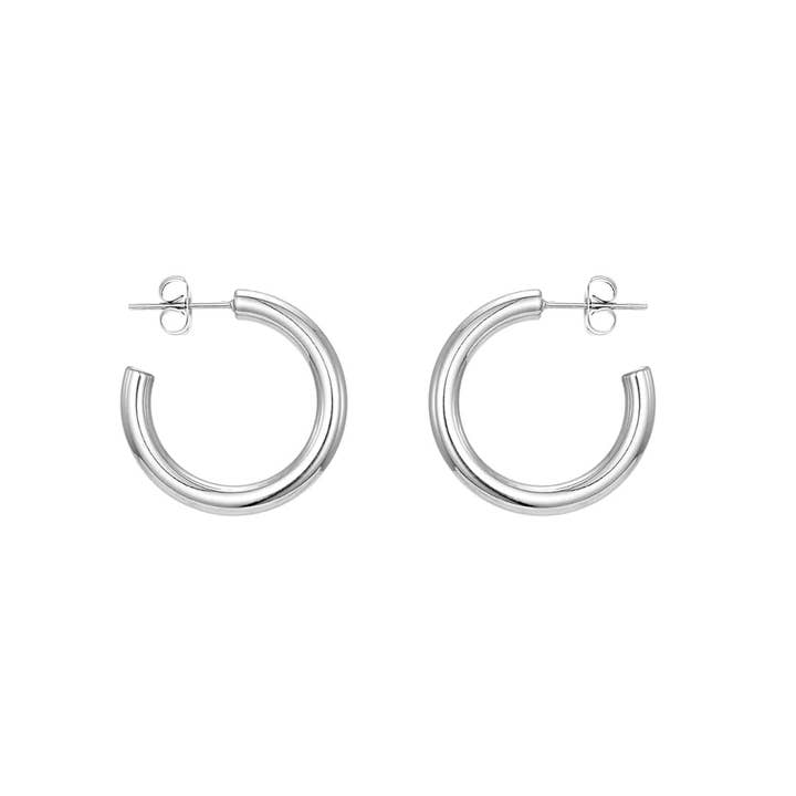 KIKICHIC - Wholesale Hoop Earrings - Lightweight Chunky Hoops Open (25mm)8