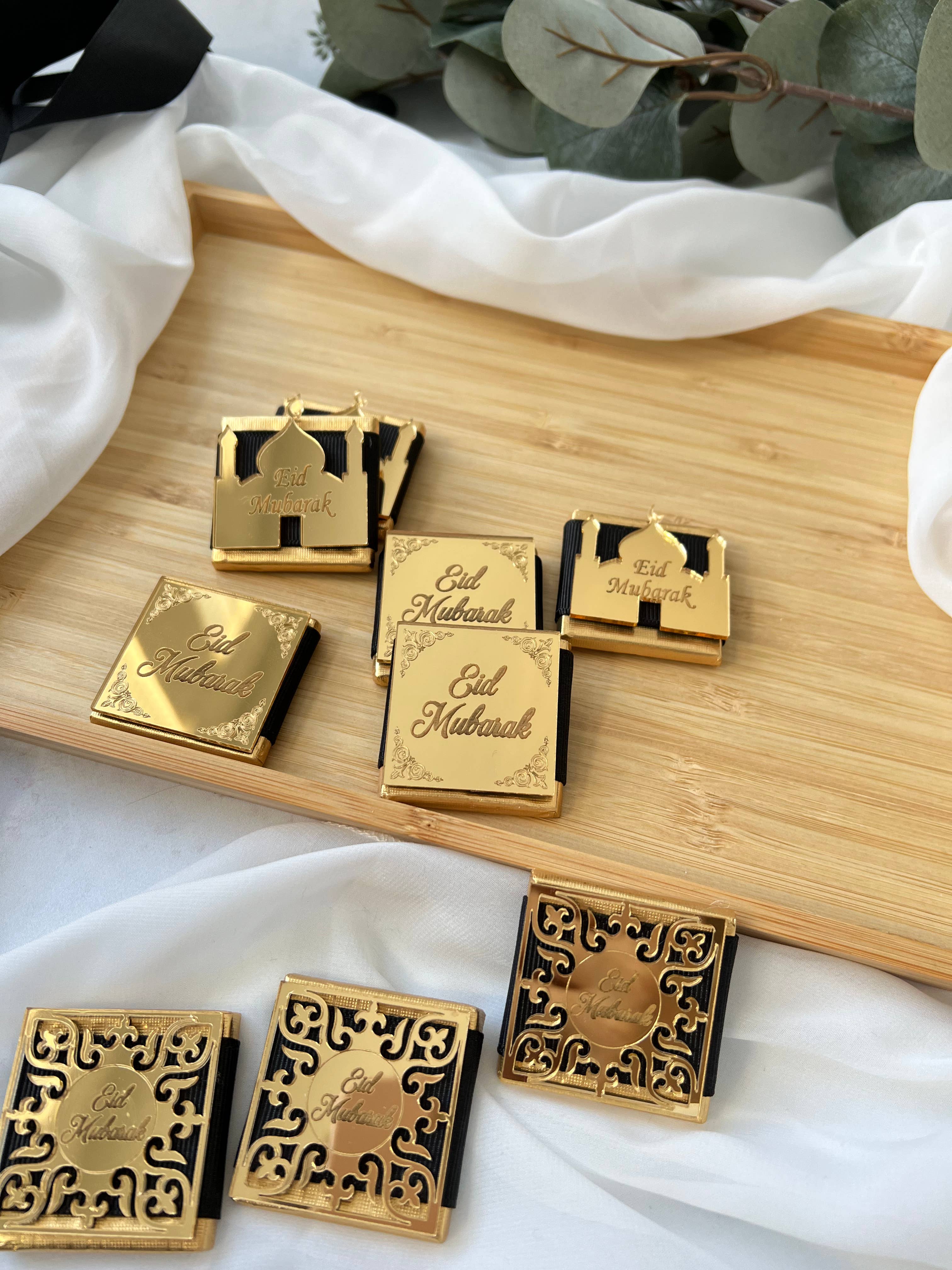 Uniq Favors - Wholesale Chocolate Box - Eid Mubarek Chocolate Box, Ramadan Kareem Favors10
