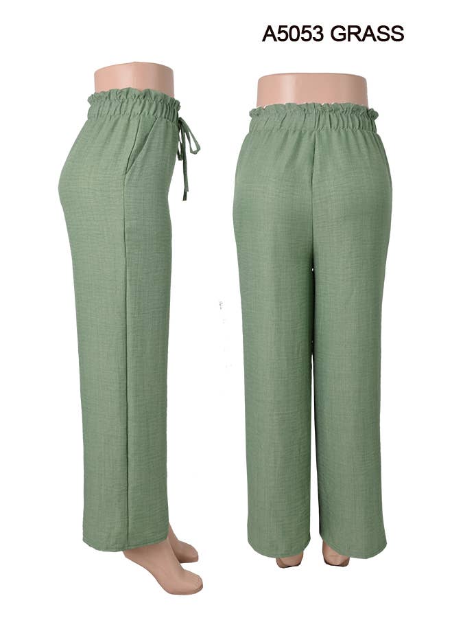 SSImport – Großhandel Hose – Damen – A5053 WEIT GESCHNITTENE HOSE 12 STÜCK/PAKET7