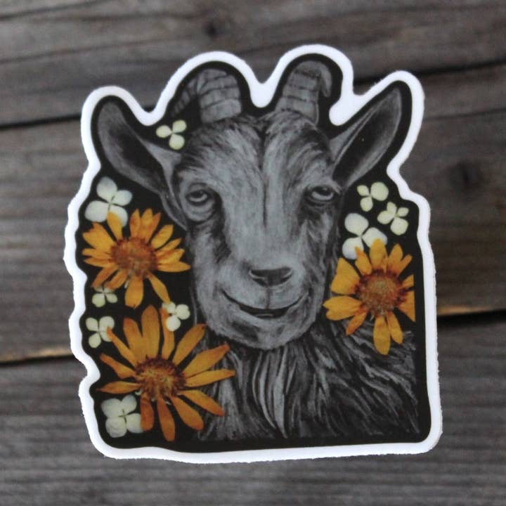 Baby Goat Sticker for wholesale by ReLove By Love LLC