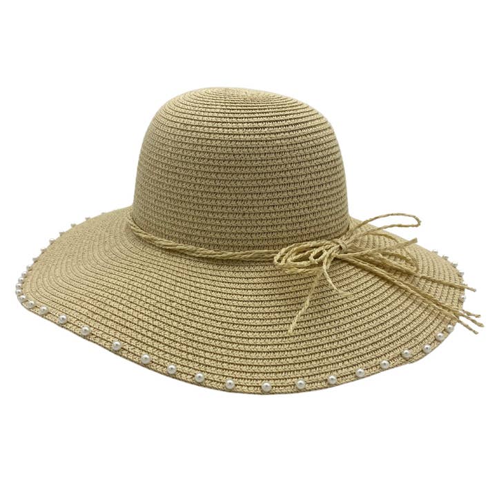 Jacaru 1763 Round Pearls Hat for wholesale by Jacaru Australia