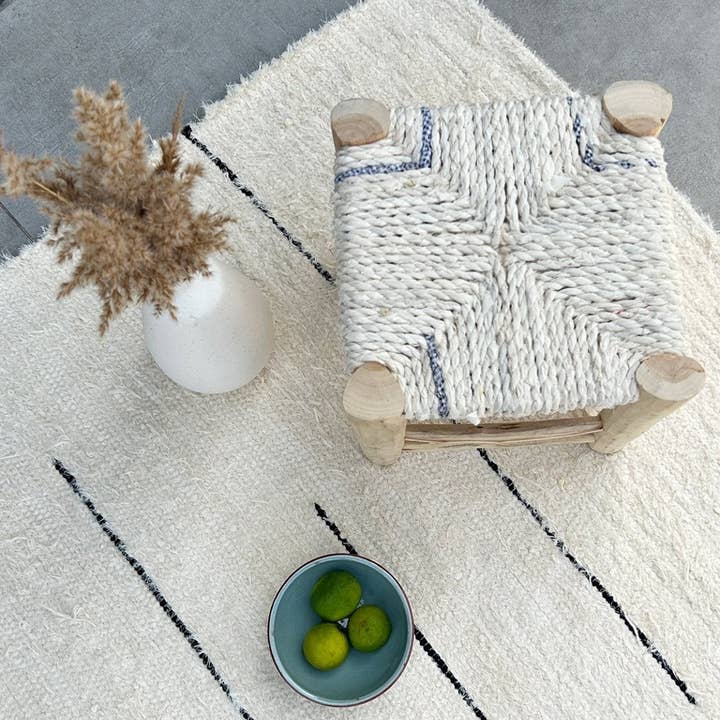 AFK Living - Wholesale Area Rug - Hand-woven recycled cotton rug CAMOES9