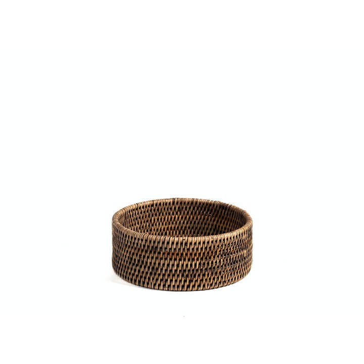 H&H - Wholesale Basket - Round Rattan Basket cm 20X7H.