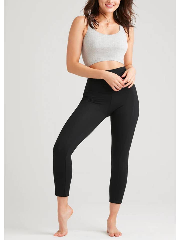Yummie - Wholesale Fashion Leggings - Women's - Talia Crop Capri Shaping Legging - 360Sculpt™ Cotton3