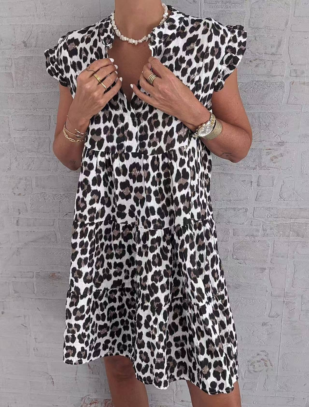 ESTEE BROWN – wholesale Dress – Women's – Short dress in cotton gauze - 85063