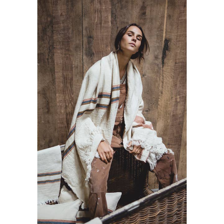 Libeco Home - Wholesale Throw Blanket - The Belgian Towel Fouta 110x180cm25
