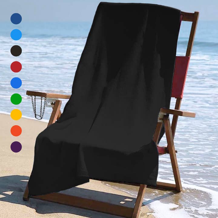 Pro Towels – wholesale Beach towel – Diamond Collection Beach Towel: Colored, Cotton (1.25lb)