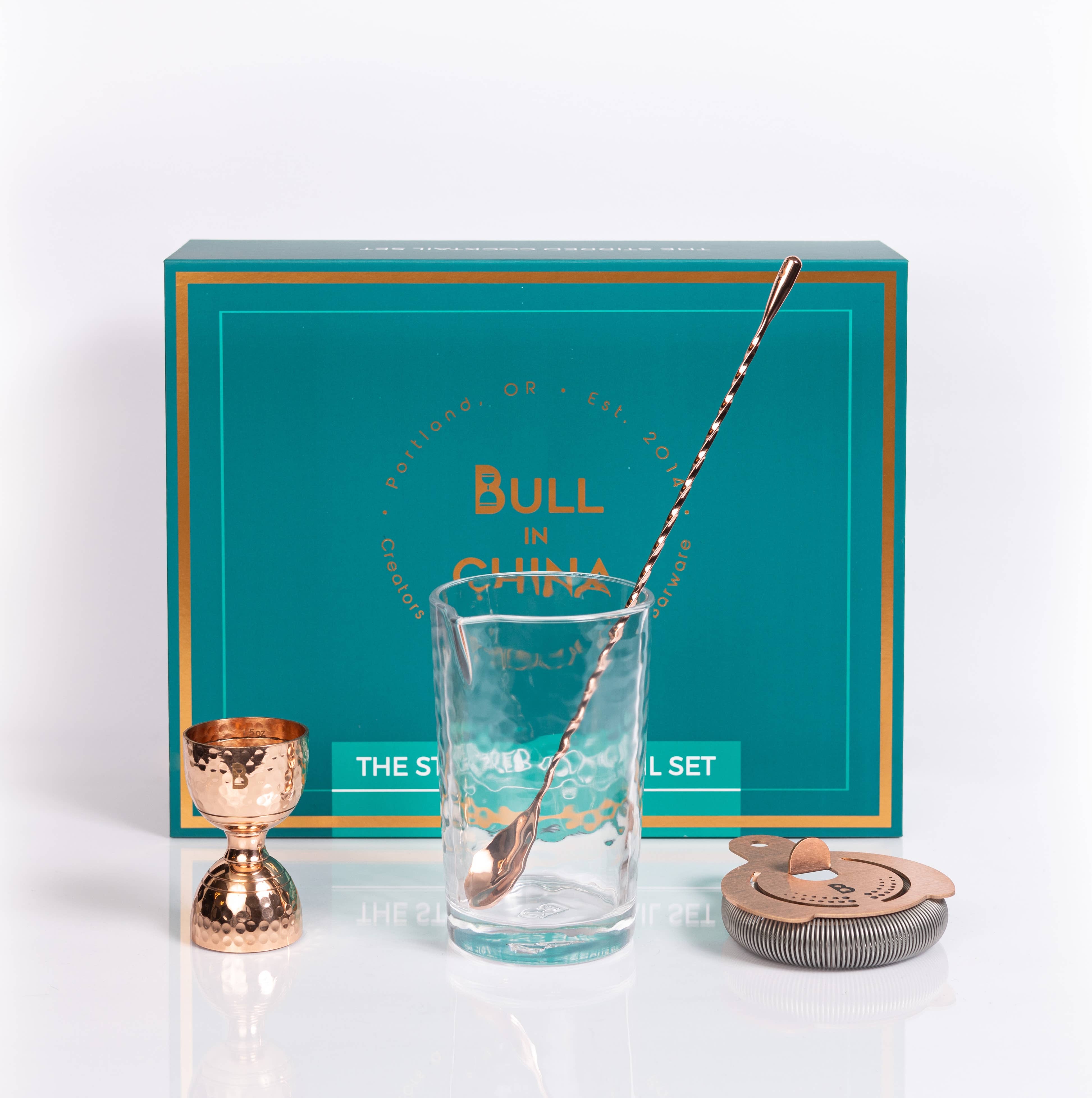 Bull in China - Wholesale Bar Tool - The Stirred Cocktail Set4