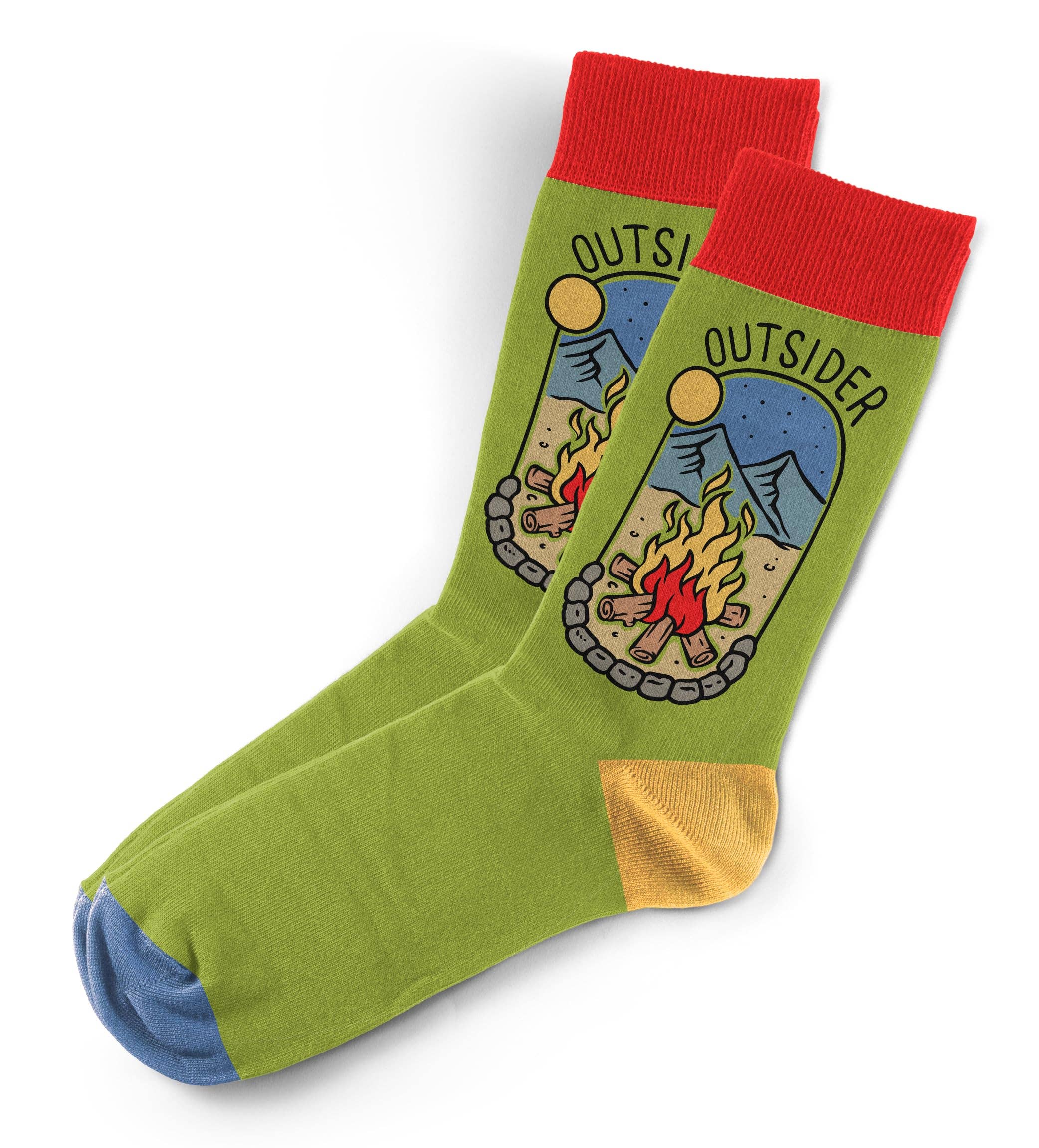 Smithco Distributing – Meias com sola - Unissexo por atacado – Sillies Socks Outdoor - Meias Divertidas Novelty, Padrões Únicos34
