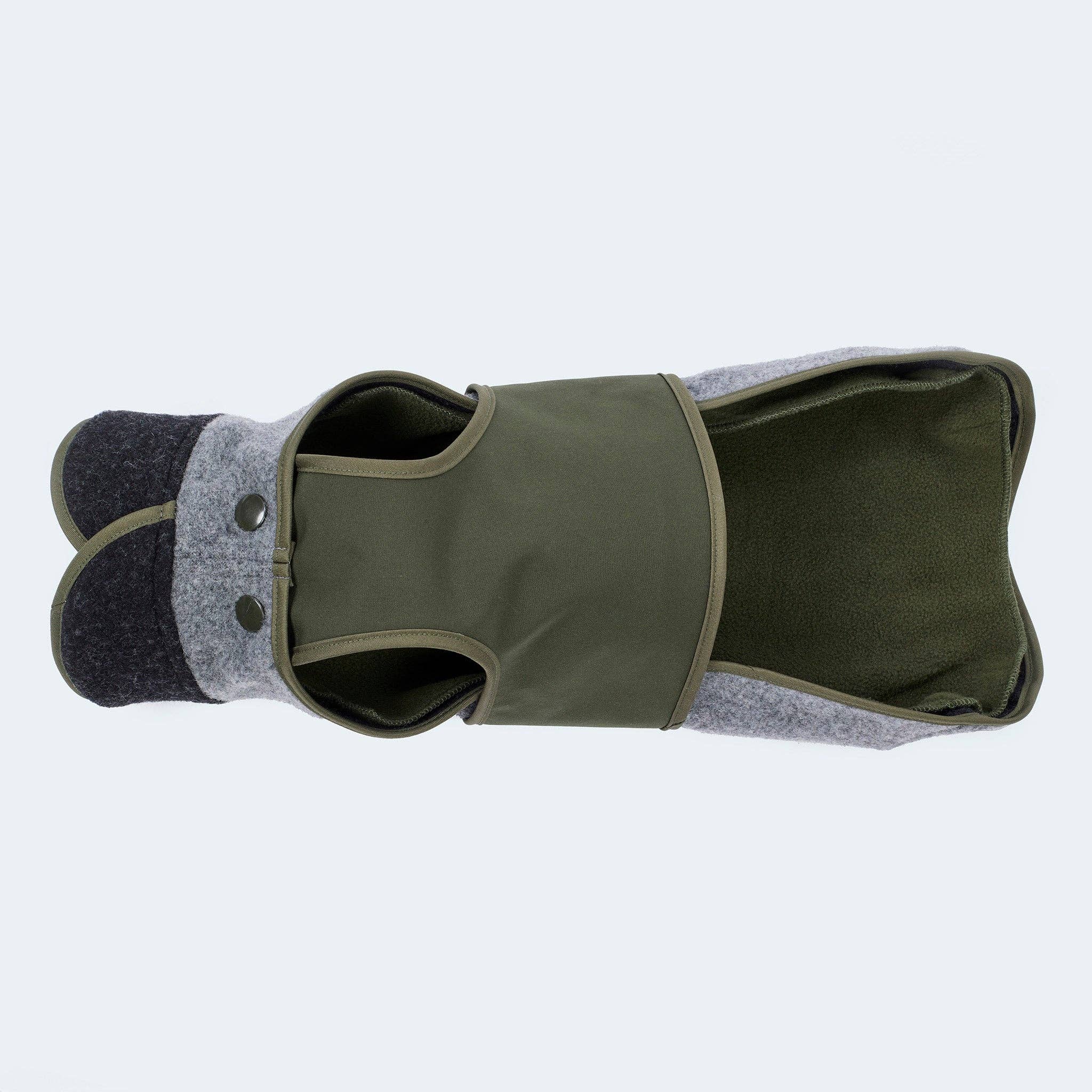 ​​Leopold's Finest for dogs - Wholesale Pet Coat - Dog - Loden coat with removable fleece for dachshunds and small dogs5