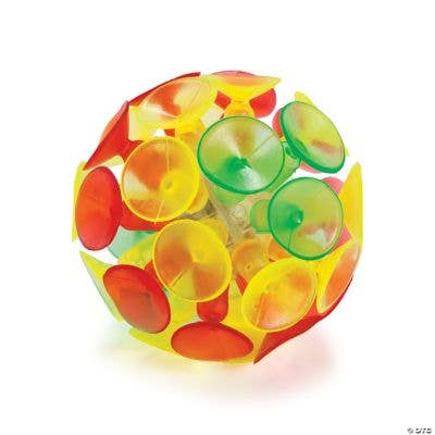 Fun Express - Wholesale Sports Ball - Kids - BC LIGHT-UP SUCTION CUP BALLS