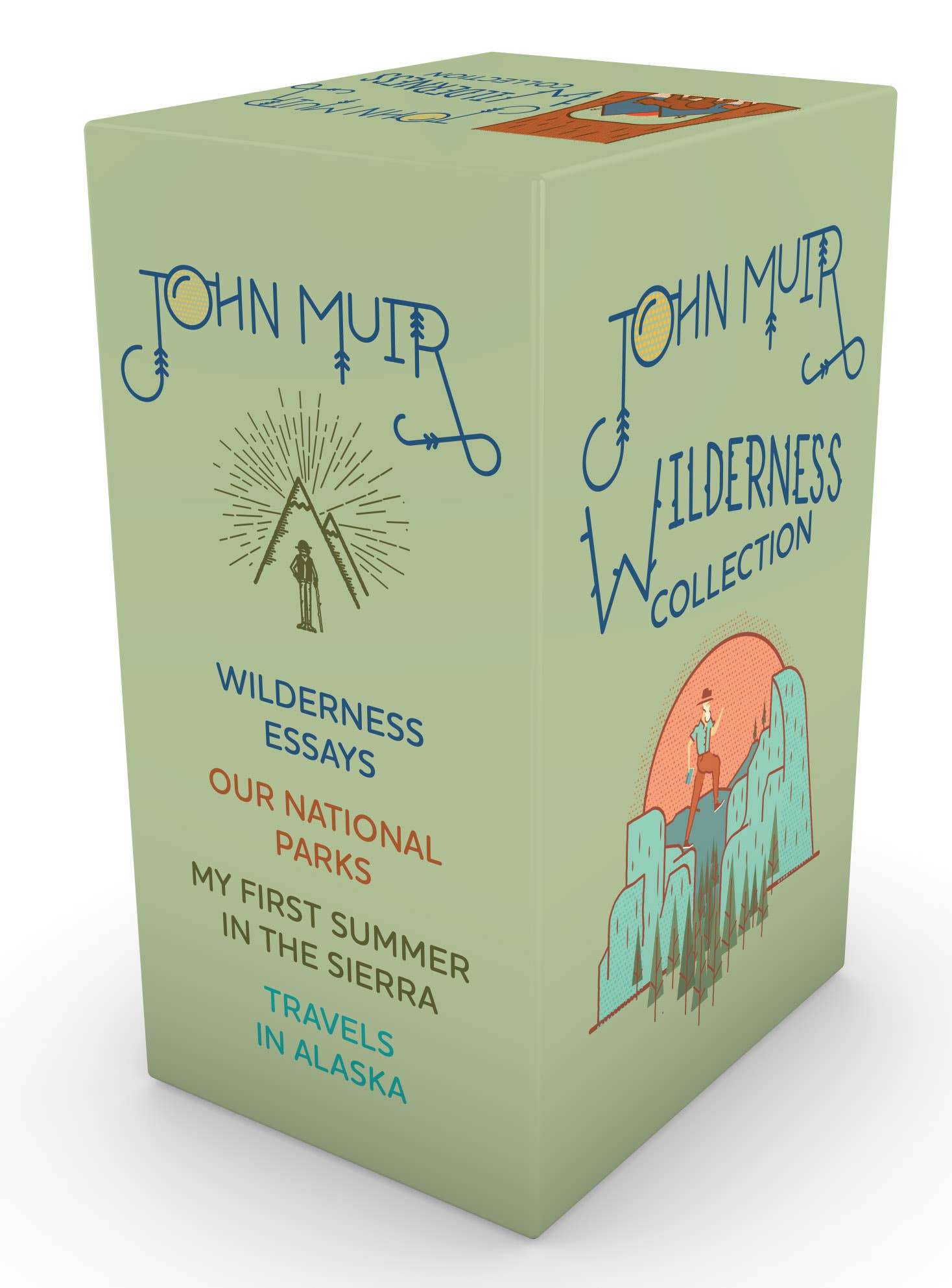Gibbs Smith - Wholesale Nature & Outdoors - John Muir Wilderness Box Set0