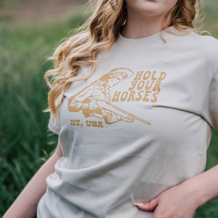 Hold Your Horses for wholesale by Montana Shirt Co.