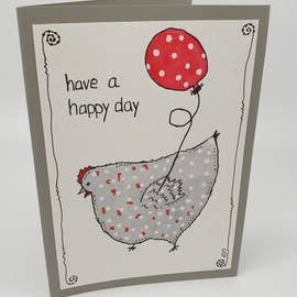 Folded greeting card (subject # 1234). A6 format for wholesale by CARD-ART