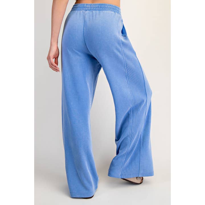 Rae Mode - Vente Pantalon – femme - PANTALON LARGE CÔTÉ CÔTELÉ LAVÉ MINÉRAL26