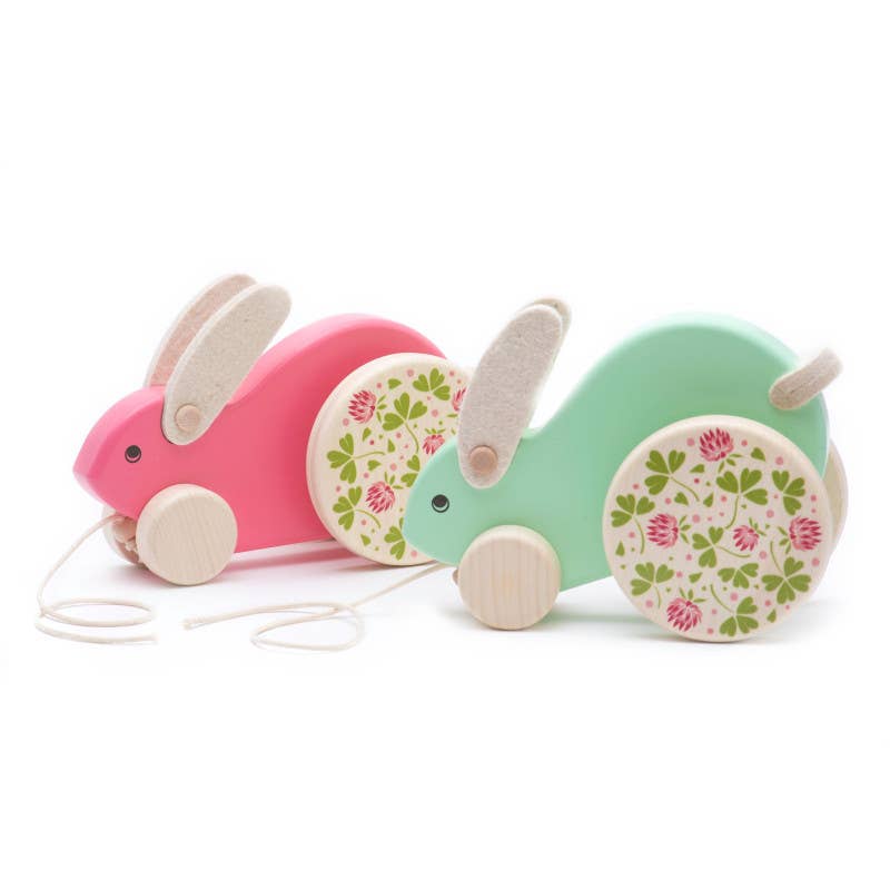 BAJO WOODEN TOYS – wholesale Wood toy – Child – Wooden Big Rabbit (Jumping)1