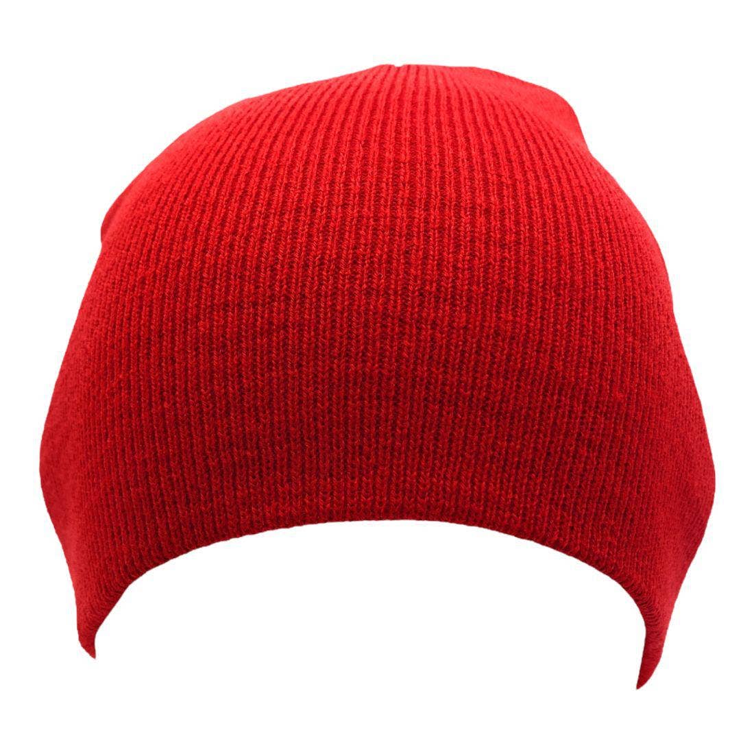 The Park Wholesale – Engroshandel Beanie - Unisex – Beanies kasketter toboggan kort uforet blød strik i bulk, multifarvet ensfarvet engroslot23