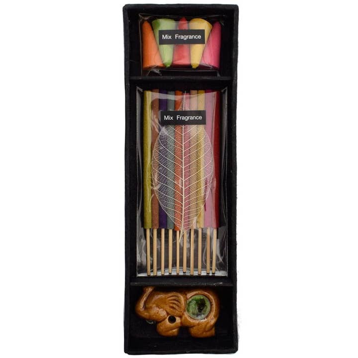 Shared Earth - Wholesale Incense - Incense gift set, black box